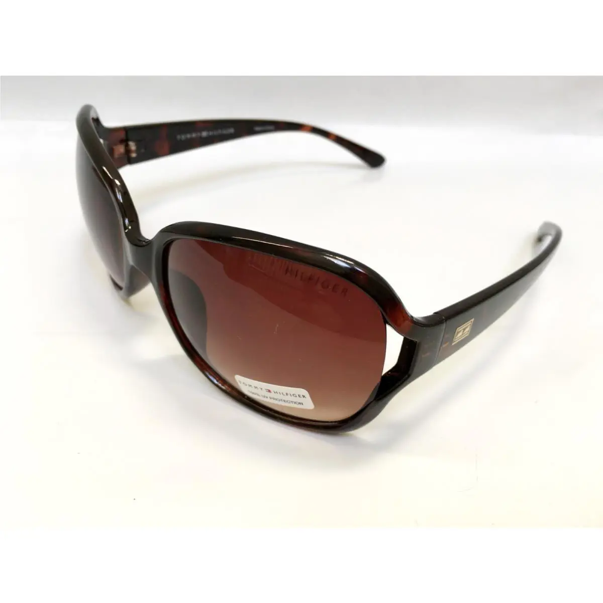 Tommy Hilfiger Trista Brown Gold Women Sunglasses Gift Idea /210/