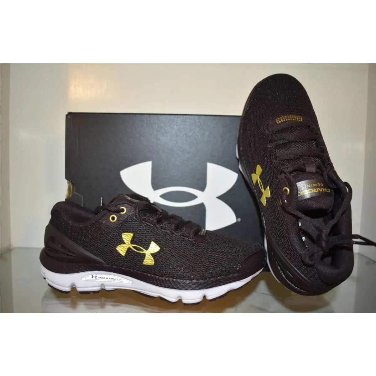 Under Armour shoes - Under Armour Charged Gemini - Charged Gemini - 3026500 227 - Brown 0