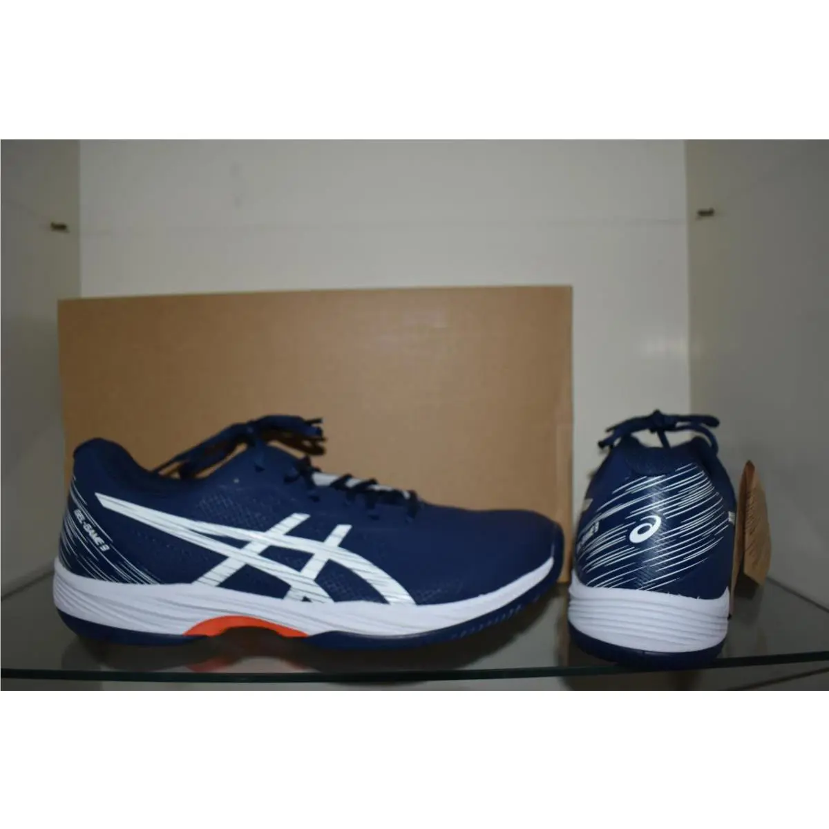 Under Armour shoes - Asics Gel Game 9 - Asics Gel Game - 1041A337-400 - Blue 4