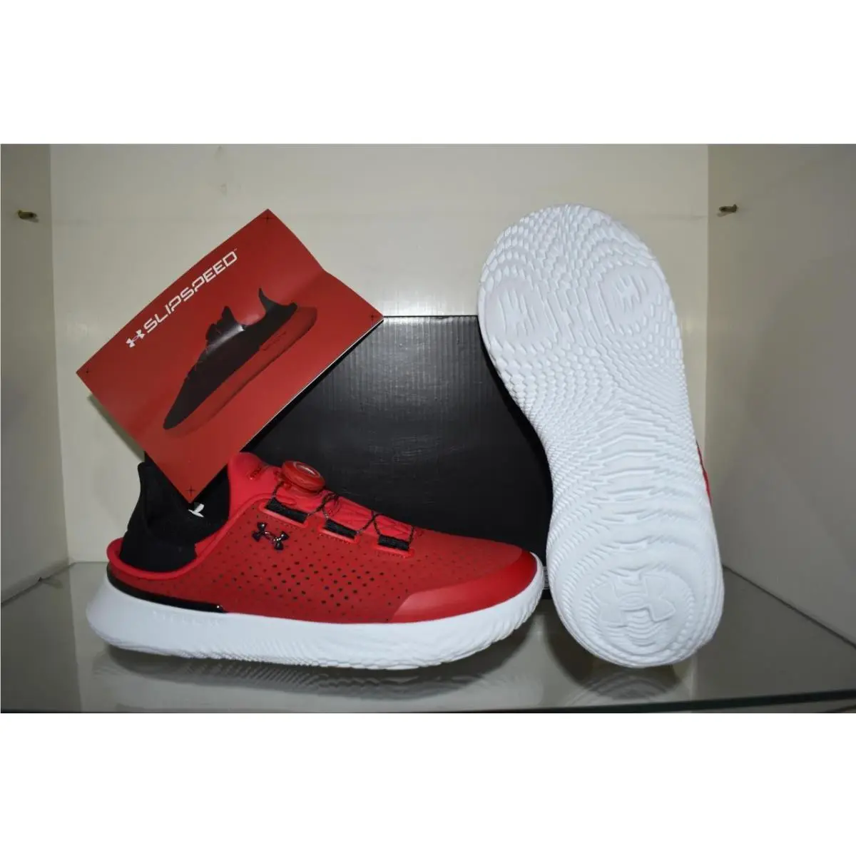 Under Armour shoes - Under Armour SlipSpeed - SlipSpeed - 3026197 601 - Red 2