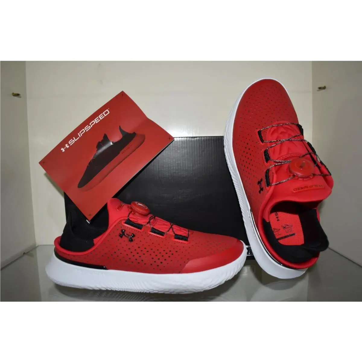Under Armour shoes - Under Armour SlipSpeed - SlipSpeed - 3026197 601 - Red 3