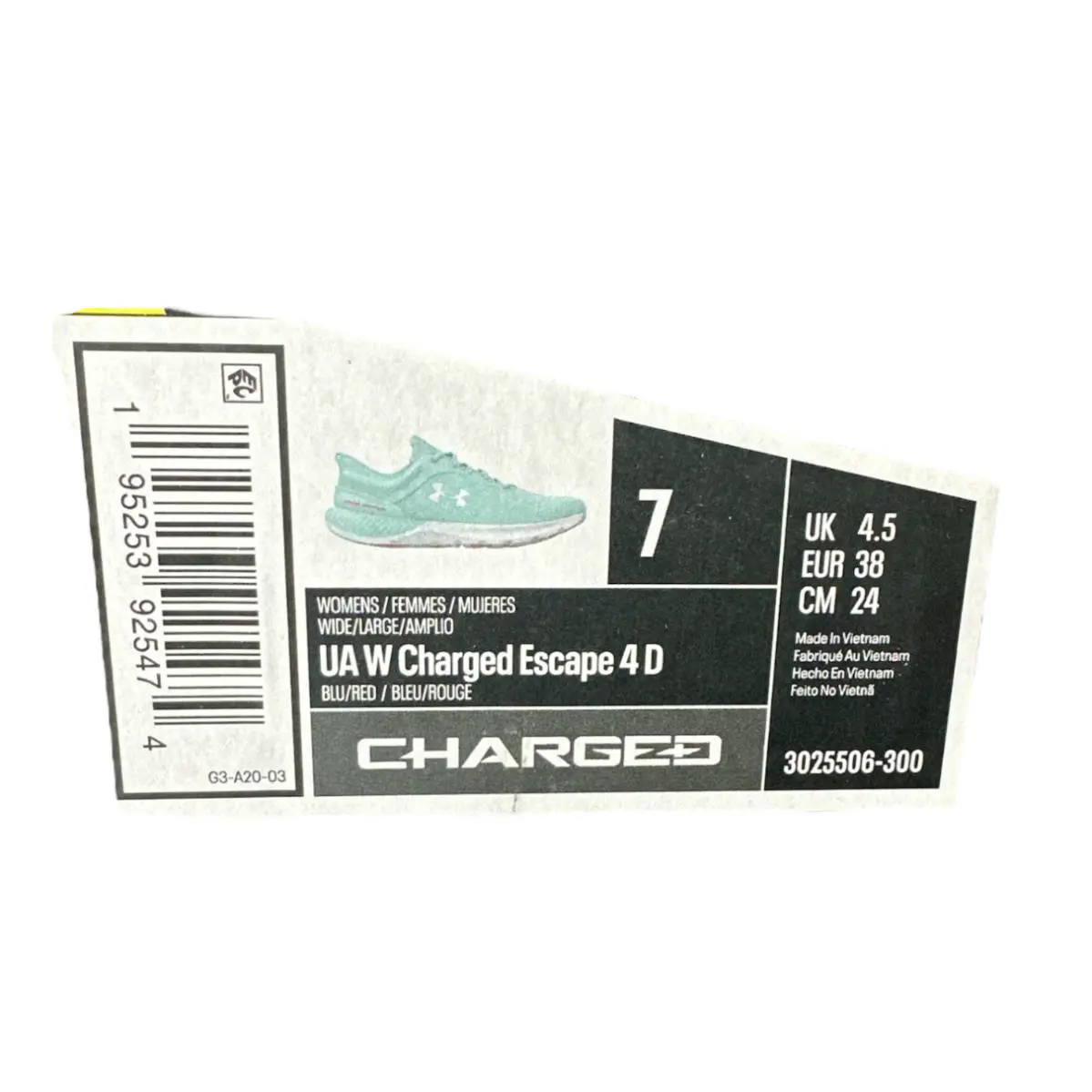 Under Armour shoes - Under Armour Charged Escape 4 - Blue / Red 13