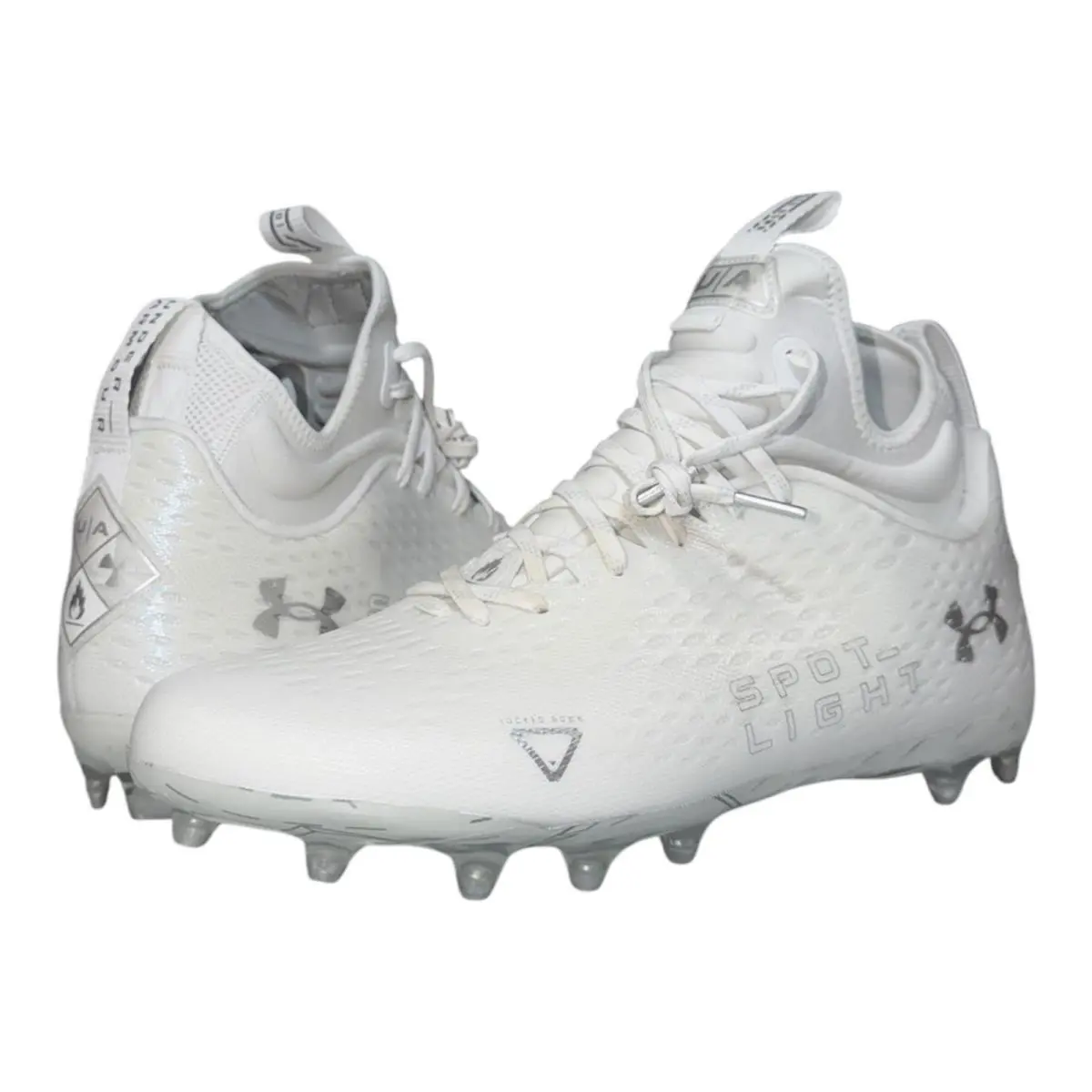 Under Armour shoes - Under Armour Spotlight Lux MC - White 11