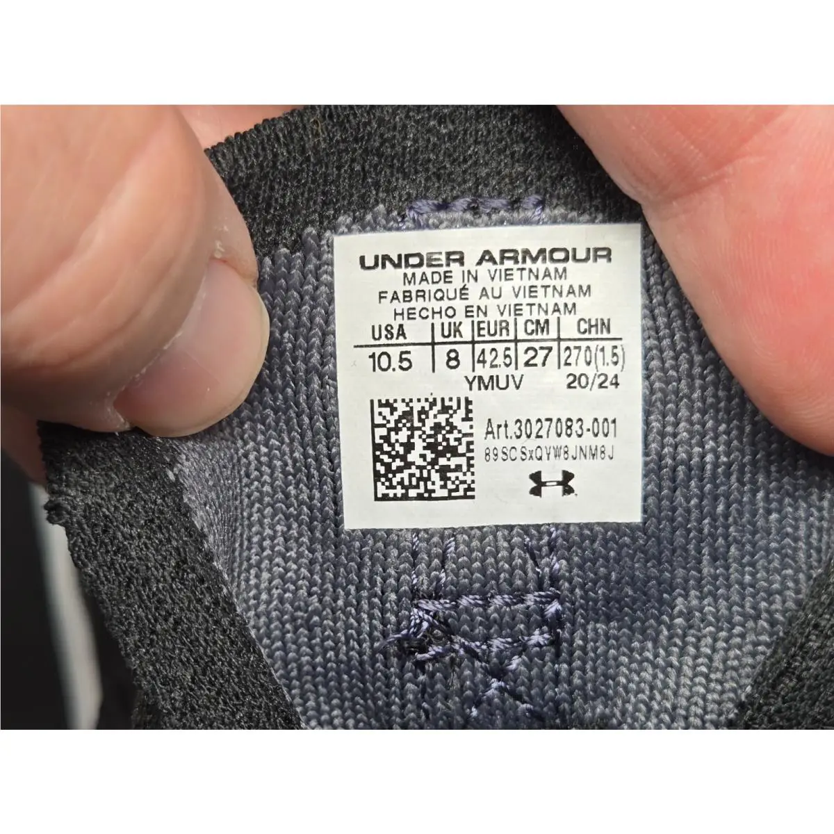 Under Armour shoes - Under Armour Flow Highlight Ace - 3027083-001 - Black 5