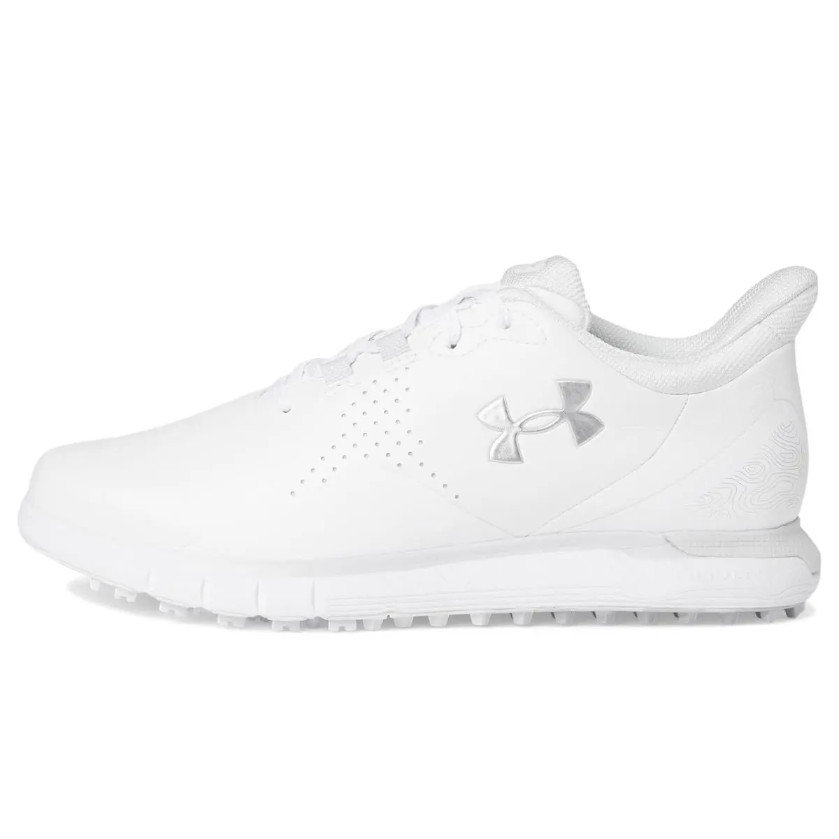 Under Armour shoes - White/Distant Gray/Metallic Silver 2