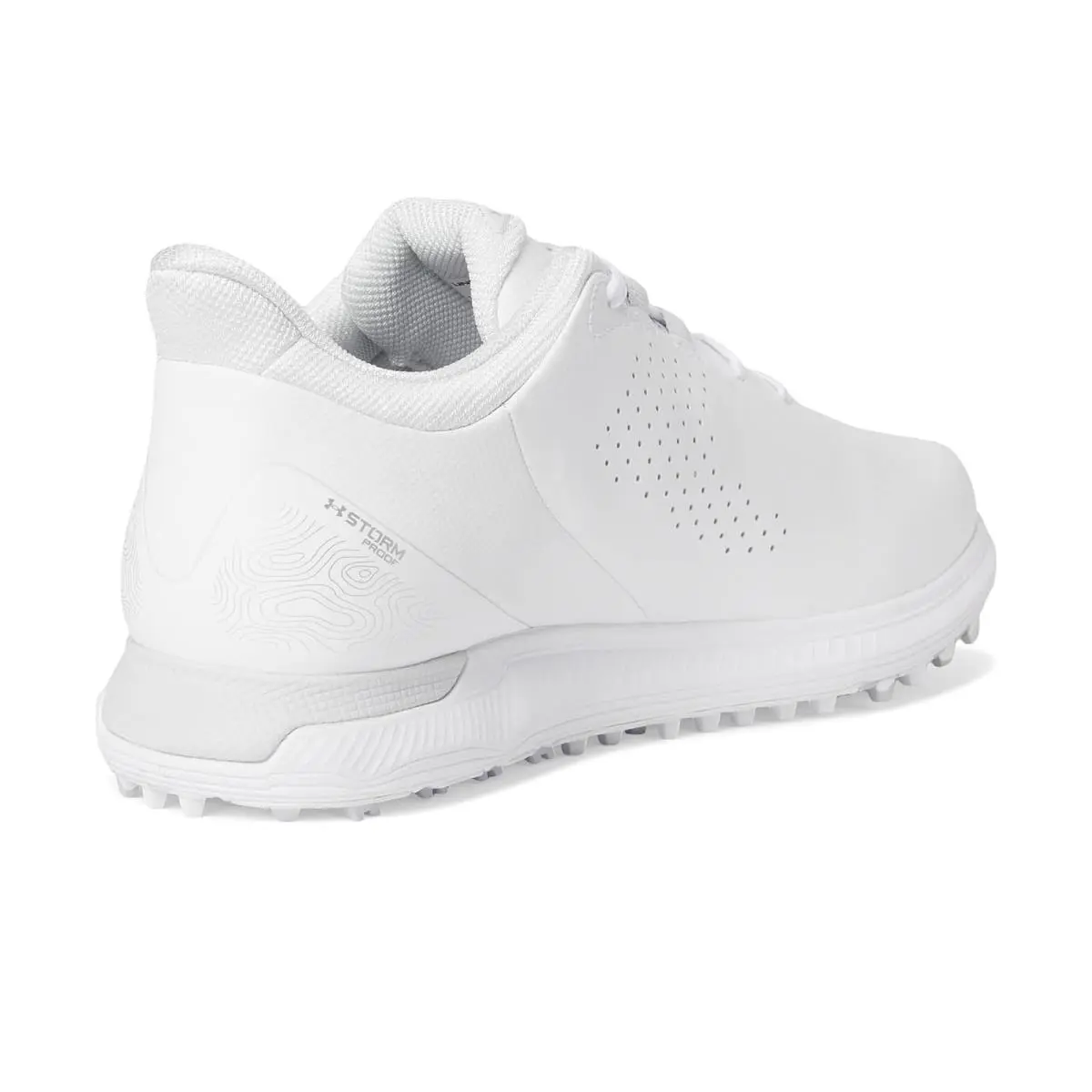 Under Armour shoes - White/Distant Gray/Metallic Silver 3