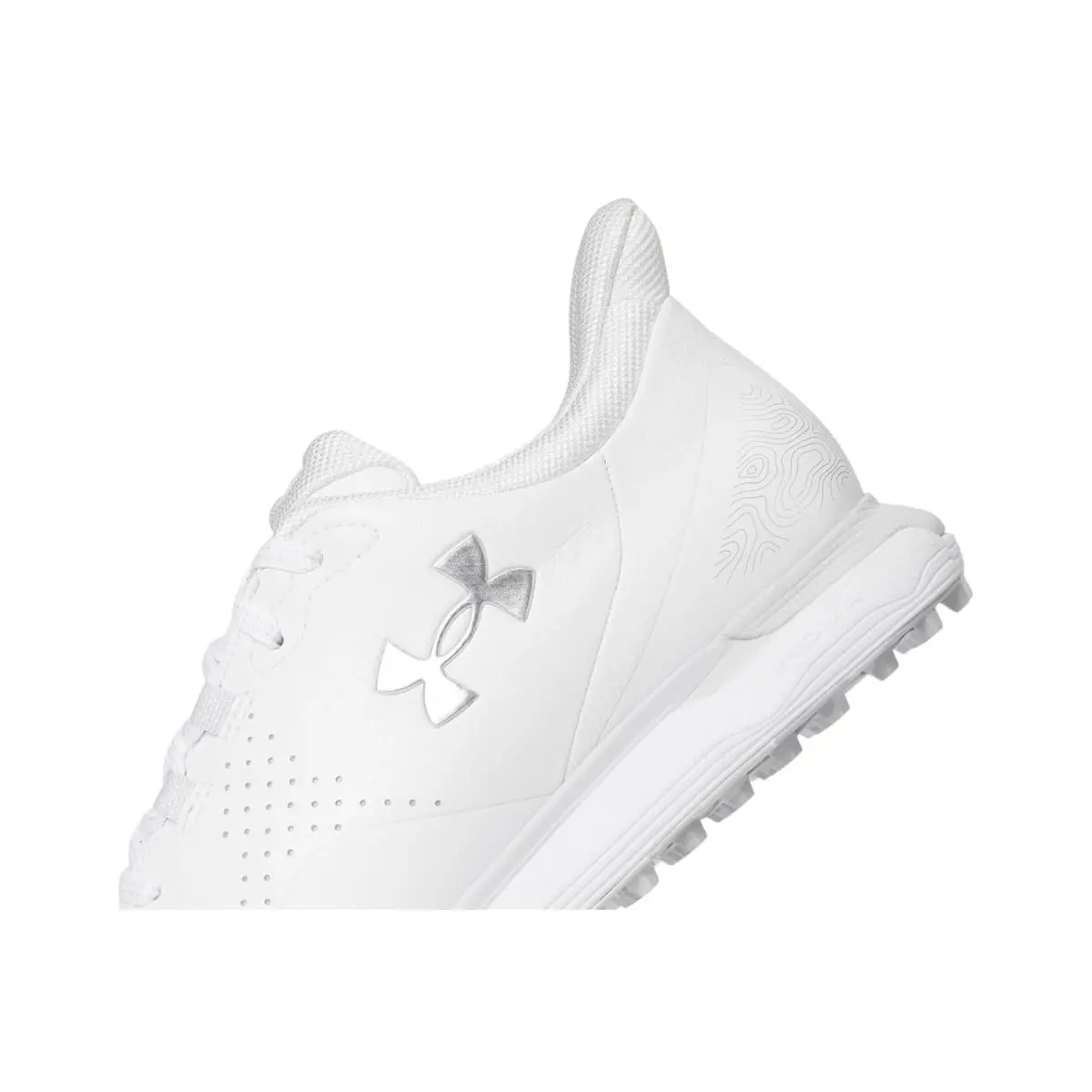 Under Armour shoes - White/Distant Gray/Metallic Silver 4