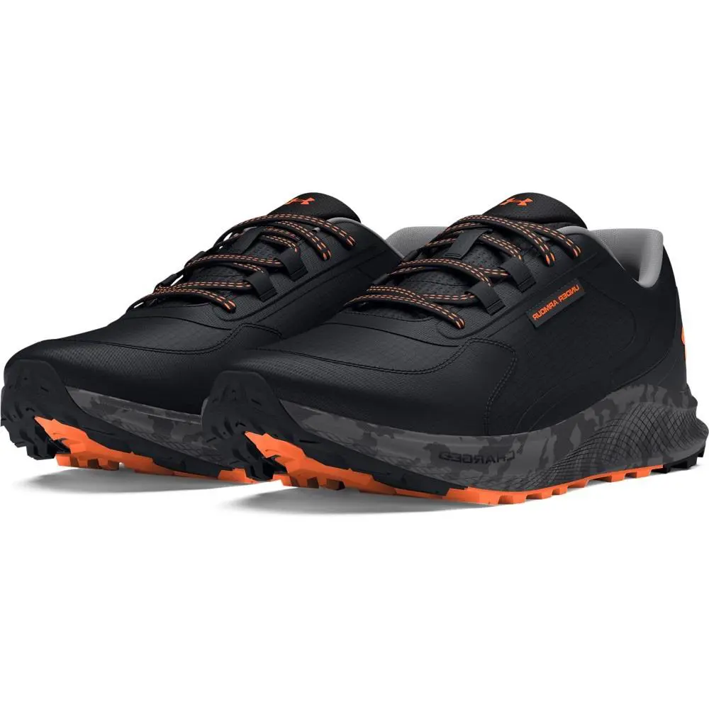 Under Armour 3028371 Men`s UA Charged Bandit Trail 3 Running Hiking Shoes - Marine OD Green