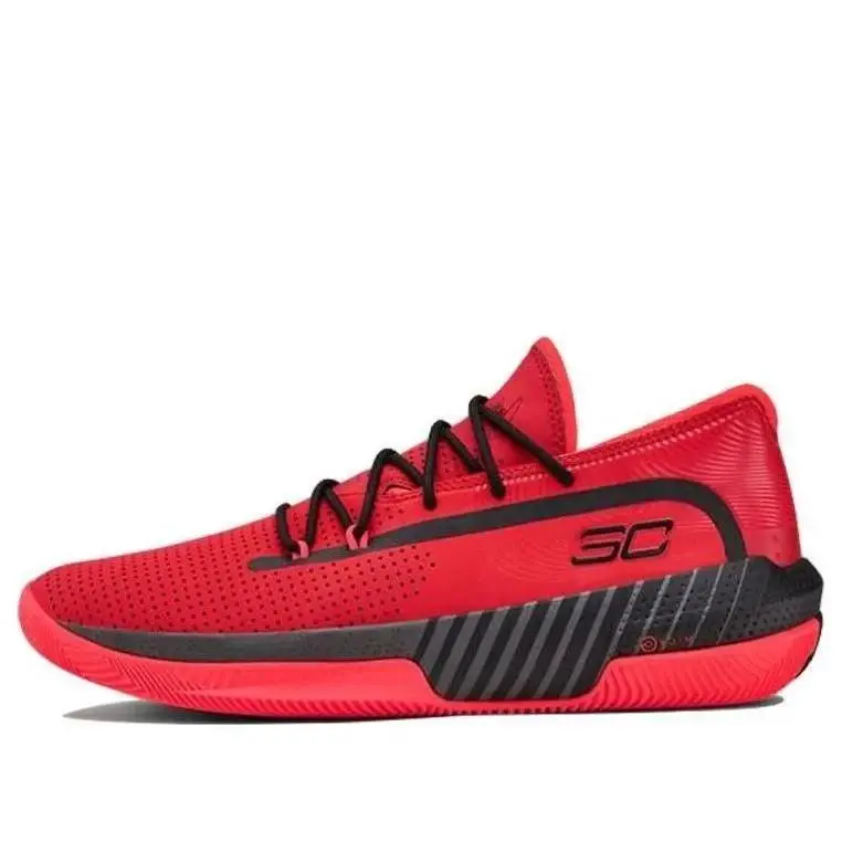 UA Curry Red Black Men’s Basketball Sneakers Size 13 3022048-601 by Under Armour