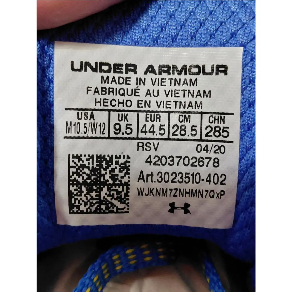 Under Armour shoes - Under Armour HOVR Sonic - HOVR Sonic - 3023510-402 - Blue 4