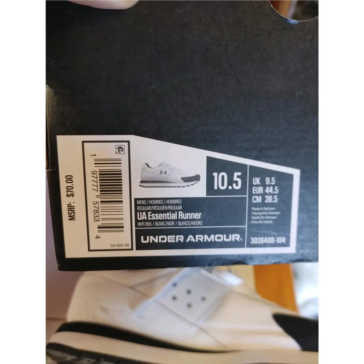 Under Armour shoes - White 2