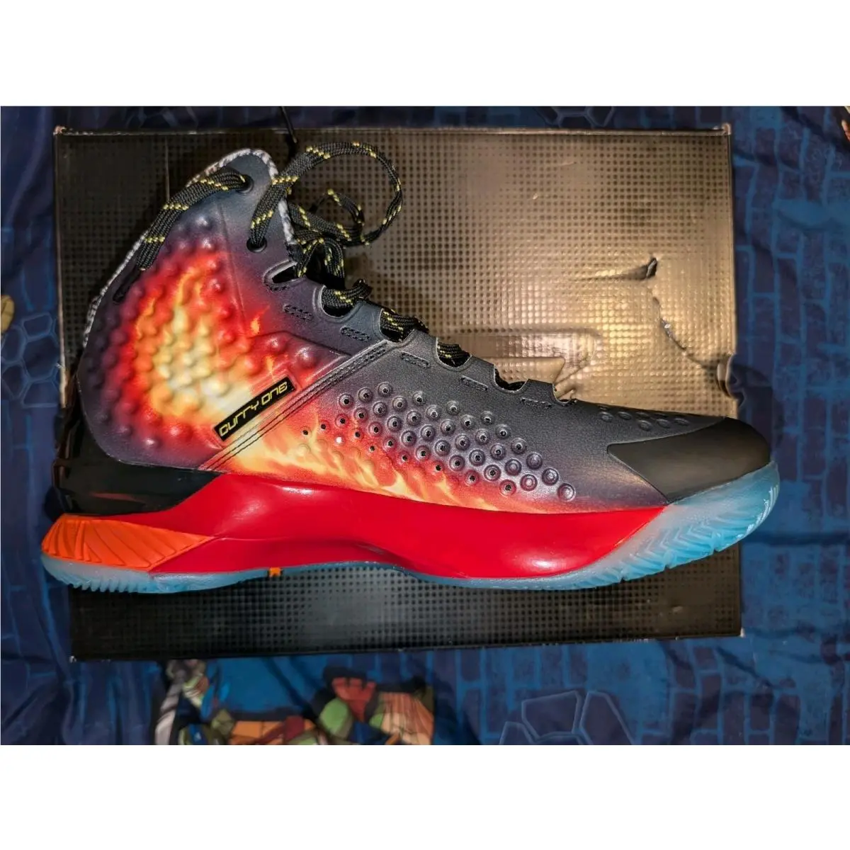 Under Armour shoes - Under Armour Curry 1 - Curry - 3028138-001 - Black 2
