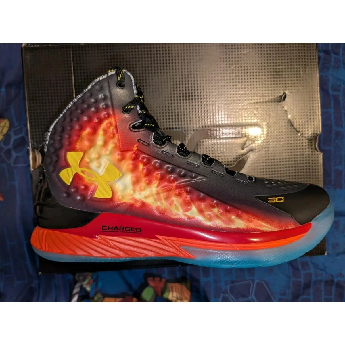 Under Armour shoes - Under Armour Curry 1 - Curry - 3028138-001 - Black 3