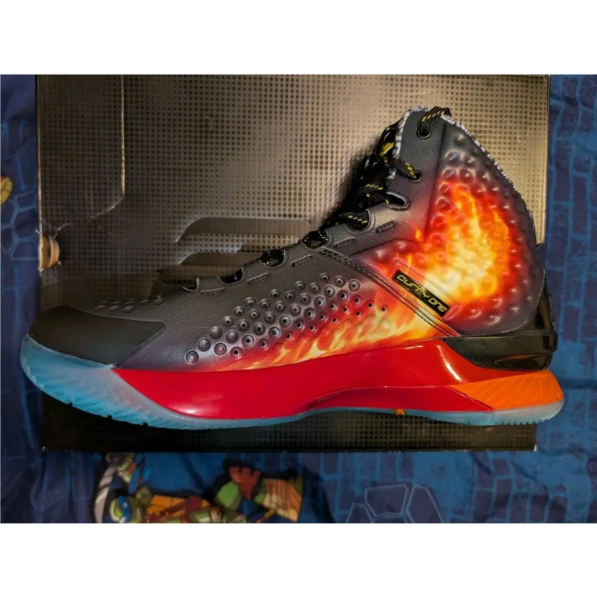 Under Armour shoes - Under Armour Curry 1 - Curry - 3028138-001 - Black 4