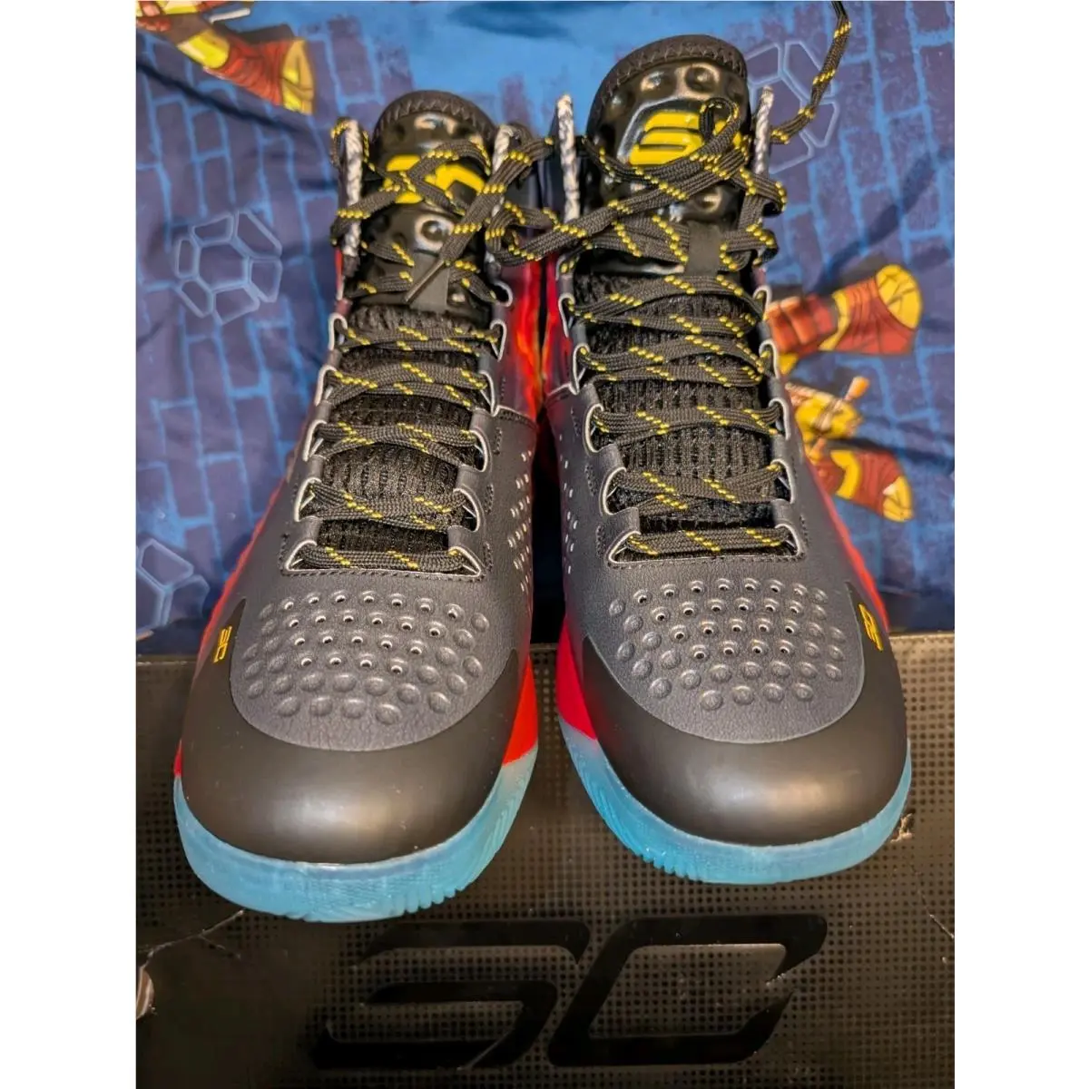 Under Armour shoes - Under Armour Curry 1 - Curry - 3028138-001 - Black 7