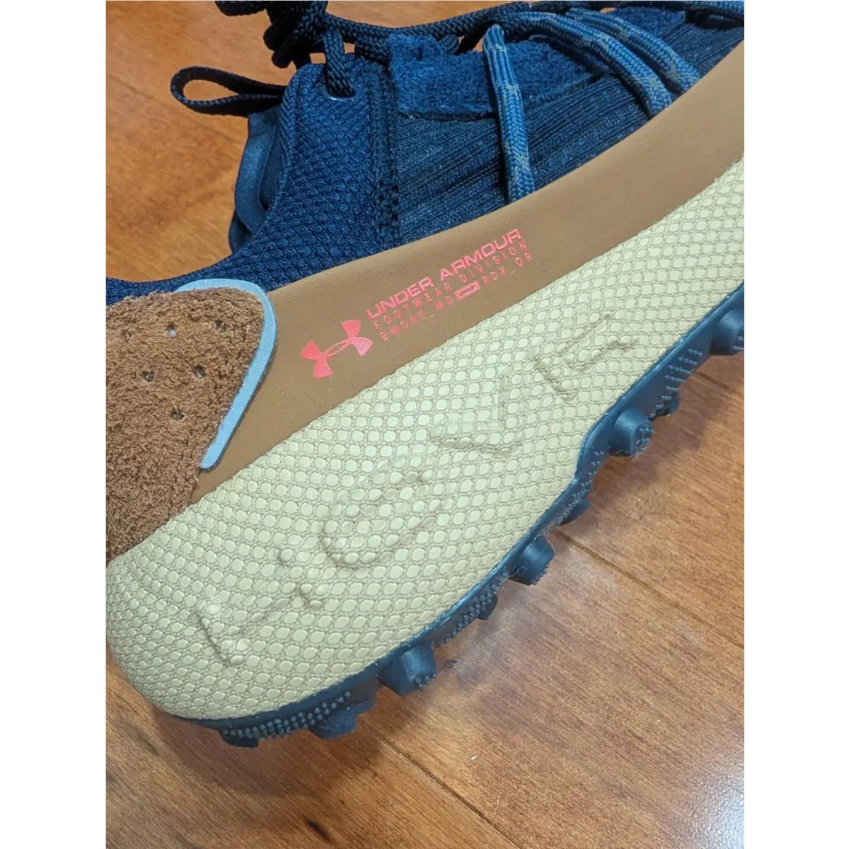 Under Armour shoes - Under Armour Fat Tire Venture Pro HOVR UA Blue Orange Men`s - 3027212-400 - Blue, Manufacturer: Blue/Orange 10