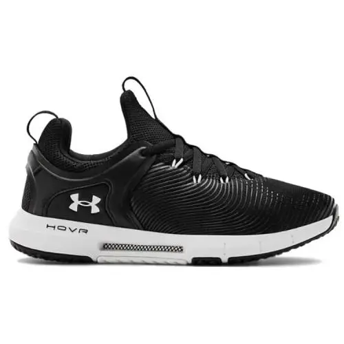 Under ® Women`s 5 M Hovr™ Rise 2 Trainers in Black/white Armour Women`s 5 M Hovr Rise 2 Trainers in Black/white - Black