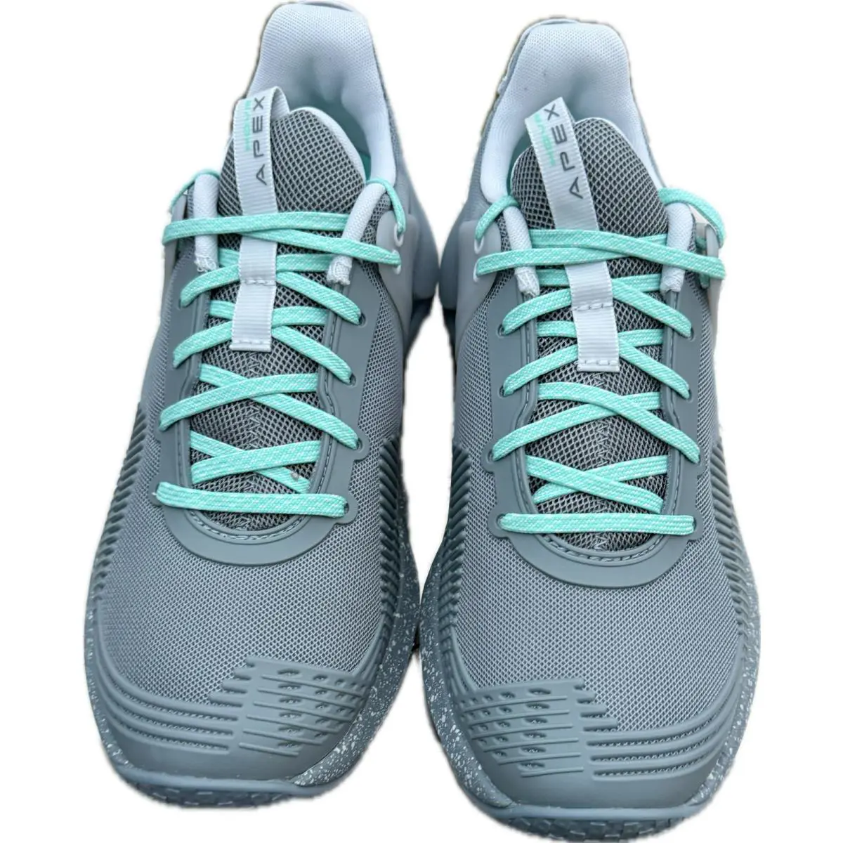 Under Armour shoes - Hovr Apex - Hovr Apex - 3022209-300 - gray aqua green 2