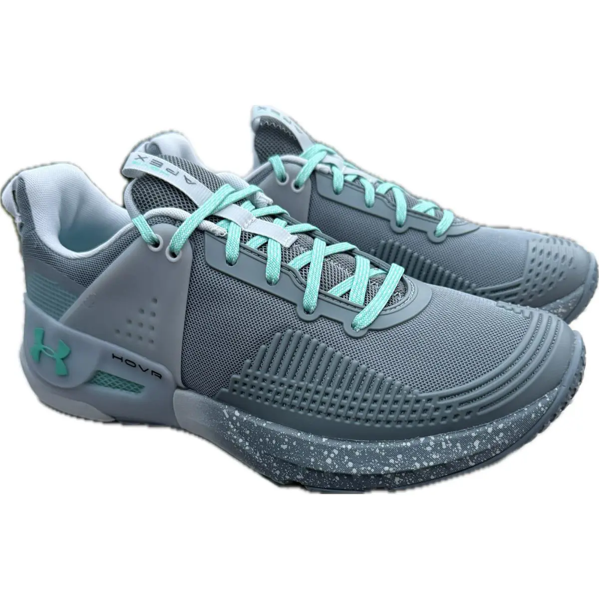 Under Armour shoes - Hovr Apex - Hovr Apex - 3022209-300 - gray aqua green 3