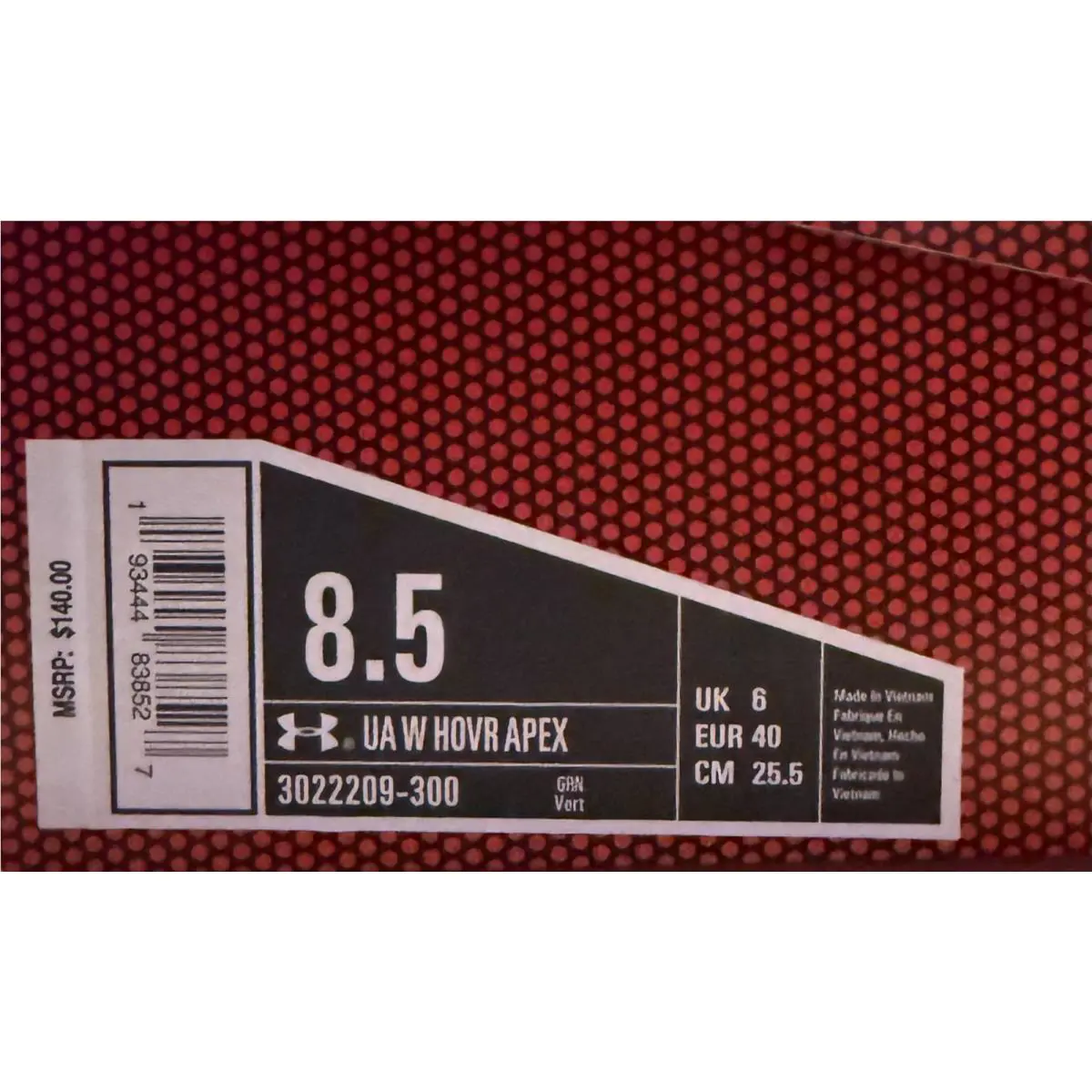 Under Armour shoes - Hovr Apex - Hovr Apex - 3022209-300 - gray aqua green 4