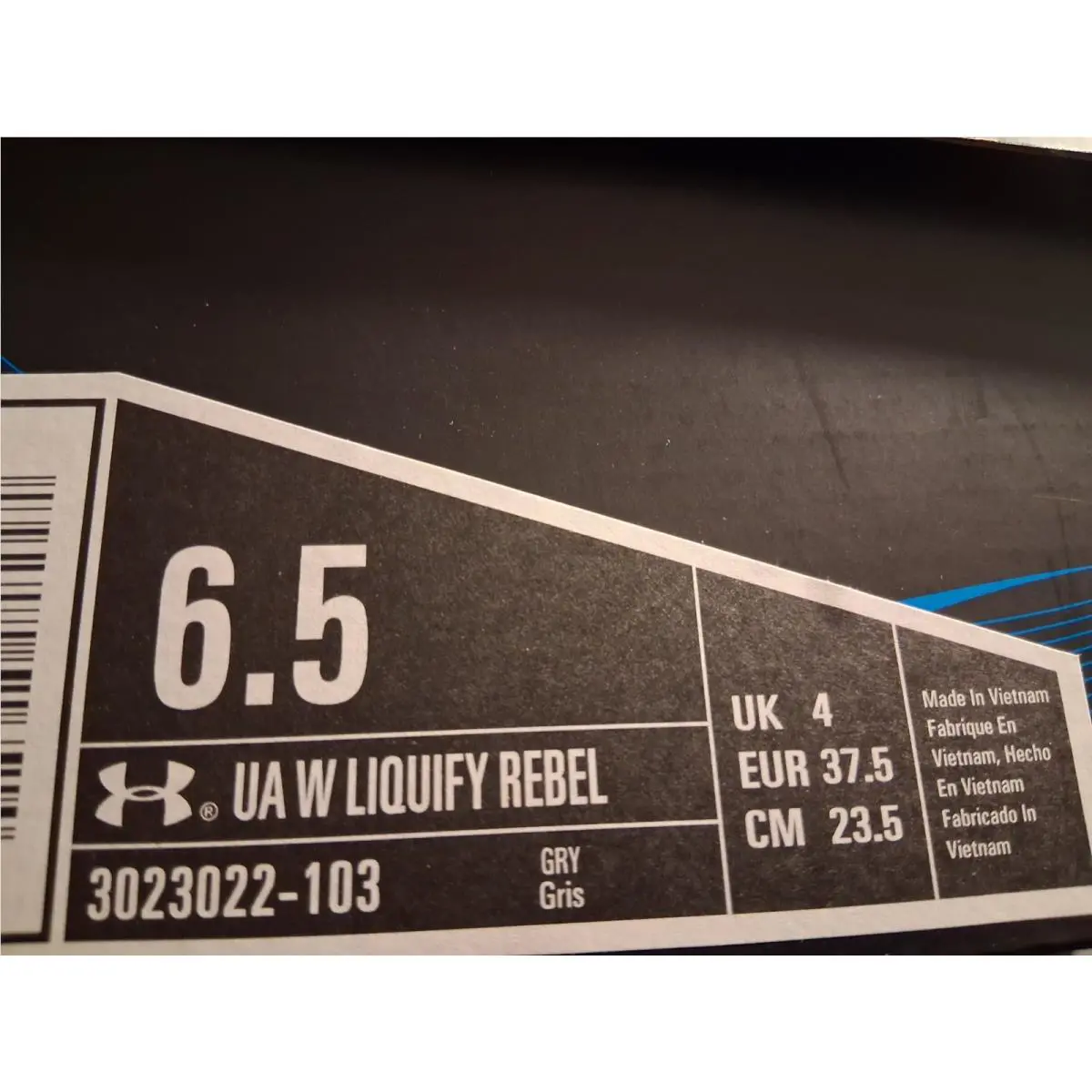 Under Armour shoes - Under Armour Liquify Rebel - Liquify Rebel - Gray 1