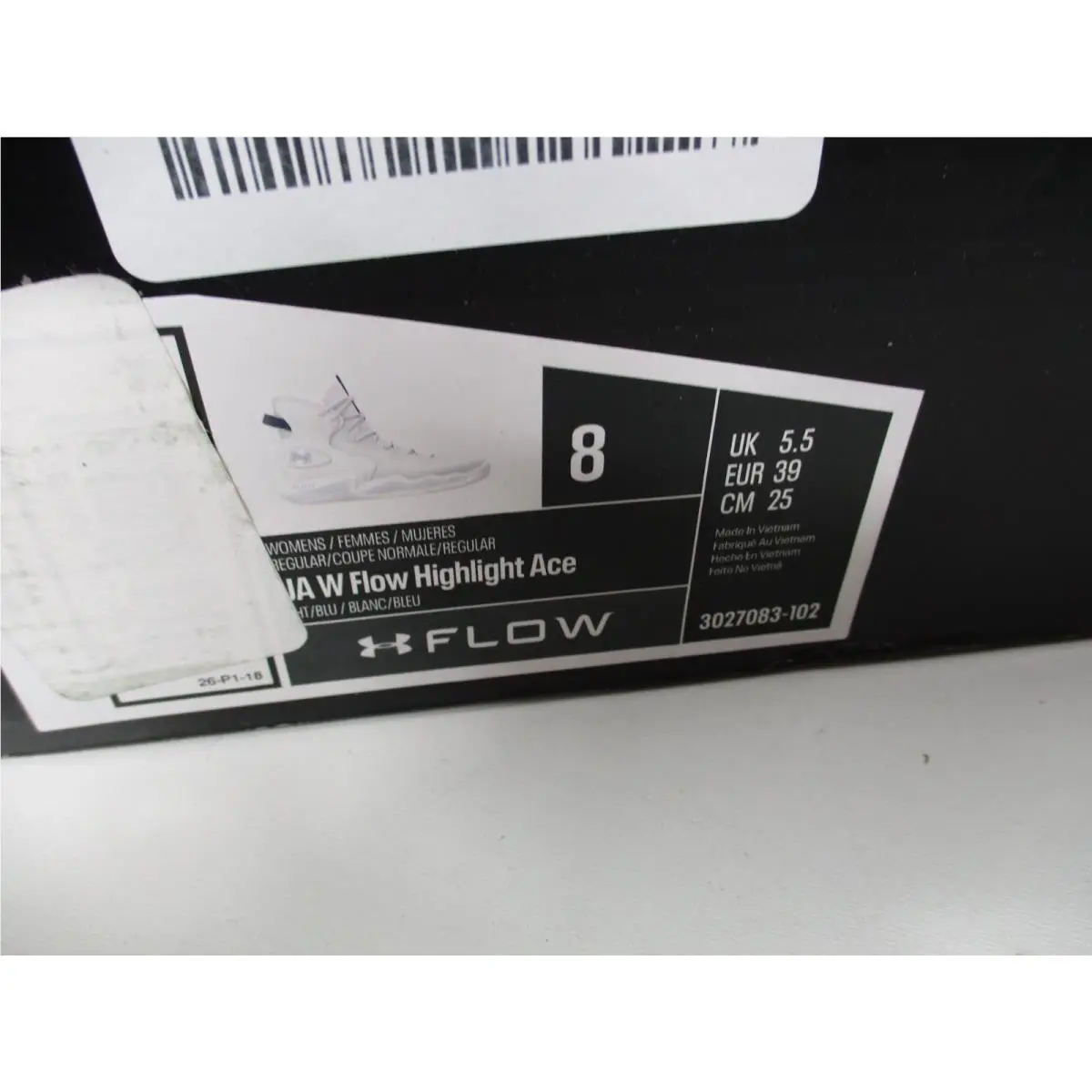 Under Armour shoes - Under Armour Flow - Flow - 3027083-102 - White (UPC: 196885672699) 6