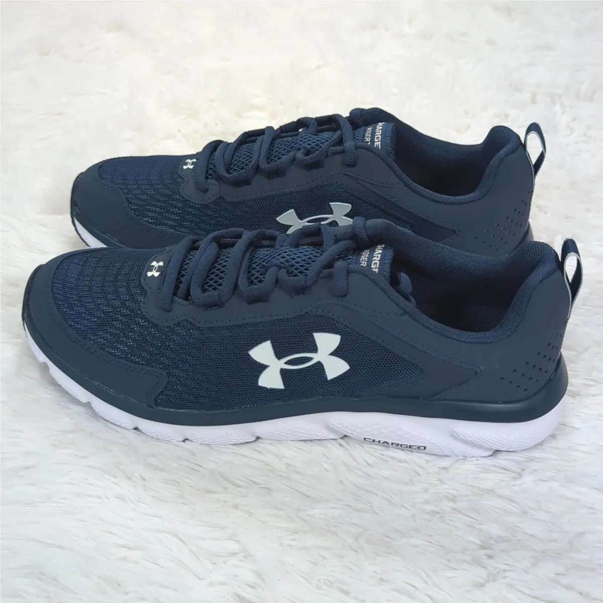 Under Armour shoes - Under Armour Charged Assert 9 - 3024590-400 - White 1