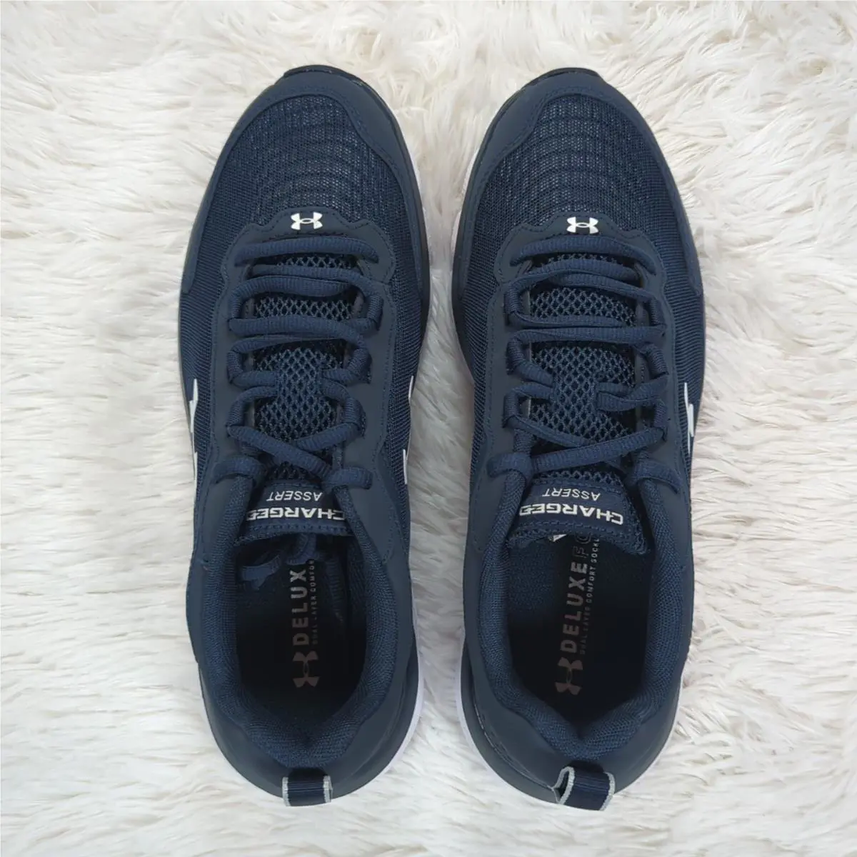 Under Armour shoes - Under Armour Charged Assert 9 - 3024590-400 - White 3