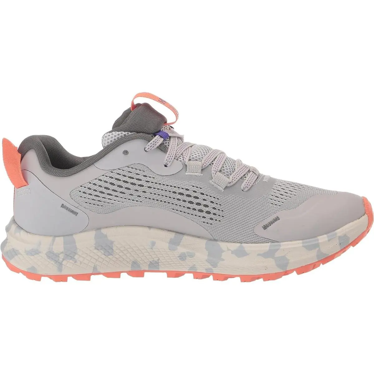 Size 8 - Under Amour Women’s Charged Bandit Trail 2 Grey/pink/rose Size 8 - Gray