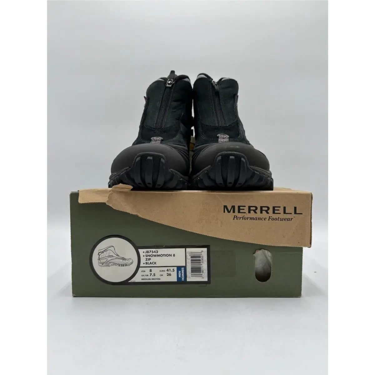 Merrell shoes - Merrell SNOWMOTION 8 - SNOWMOTION - J87543 - Black 9