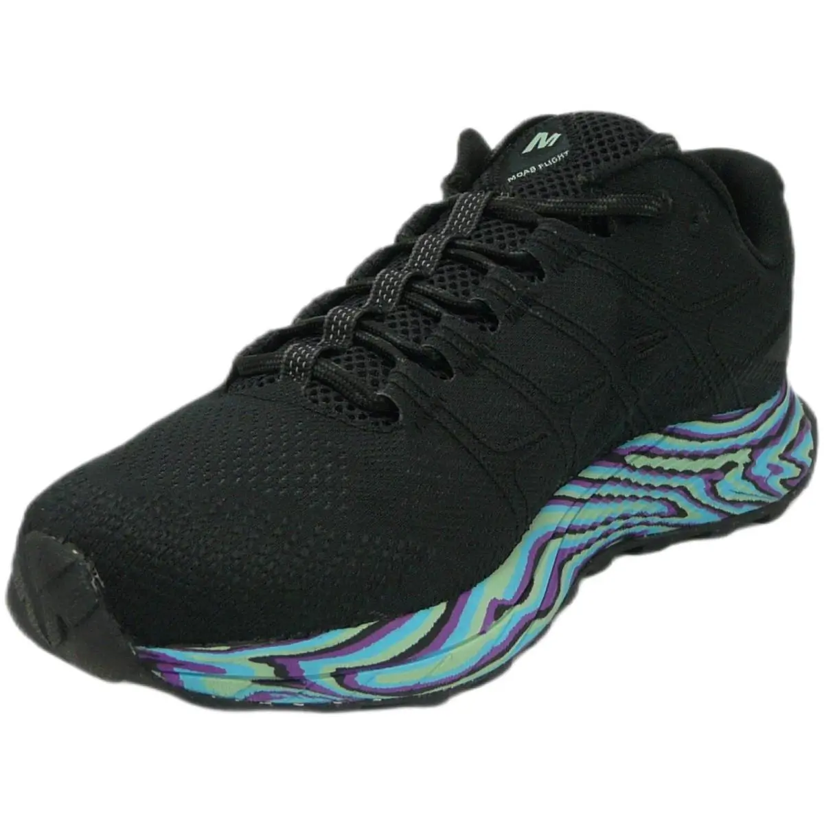 Merrell Moab Flight Women`s Natural Wonders Noir US 10 - Black