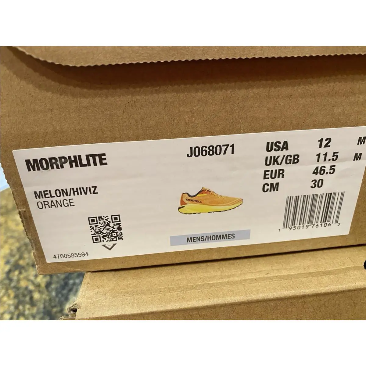 Merrell shoes - Merrelll Morphlite - Morphlite - Melon/Hiviz 3