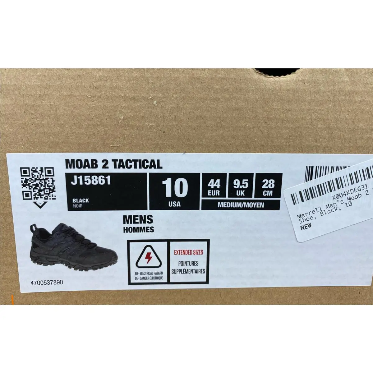 Merrell shoes - J15861 - J15861 - Black 7