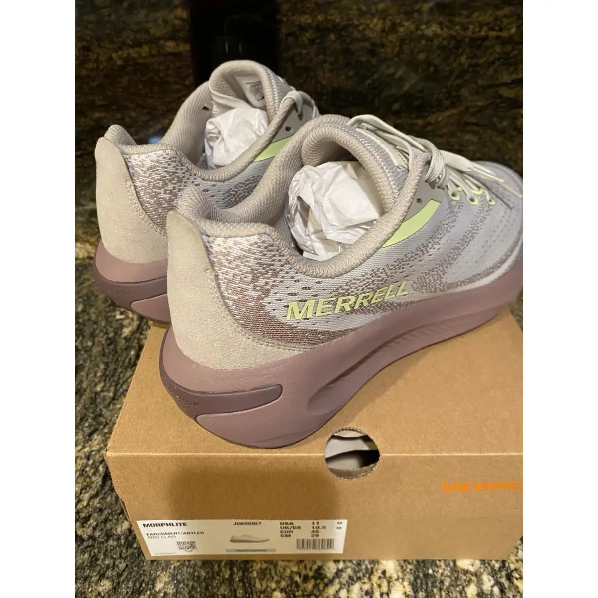 Merrell shoes - Parchment/Antler 1