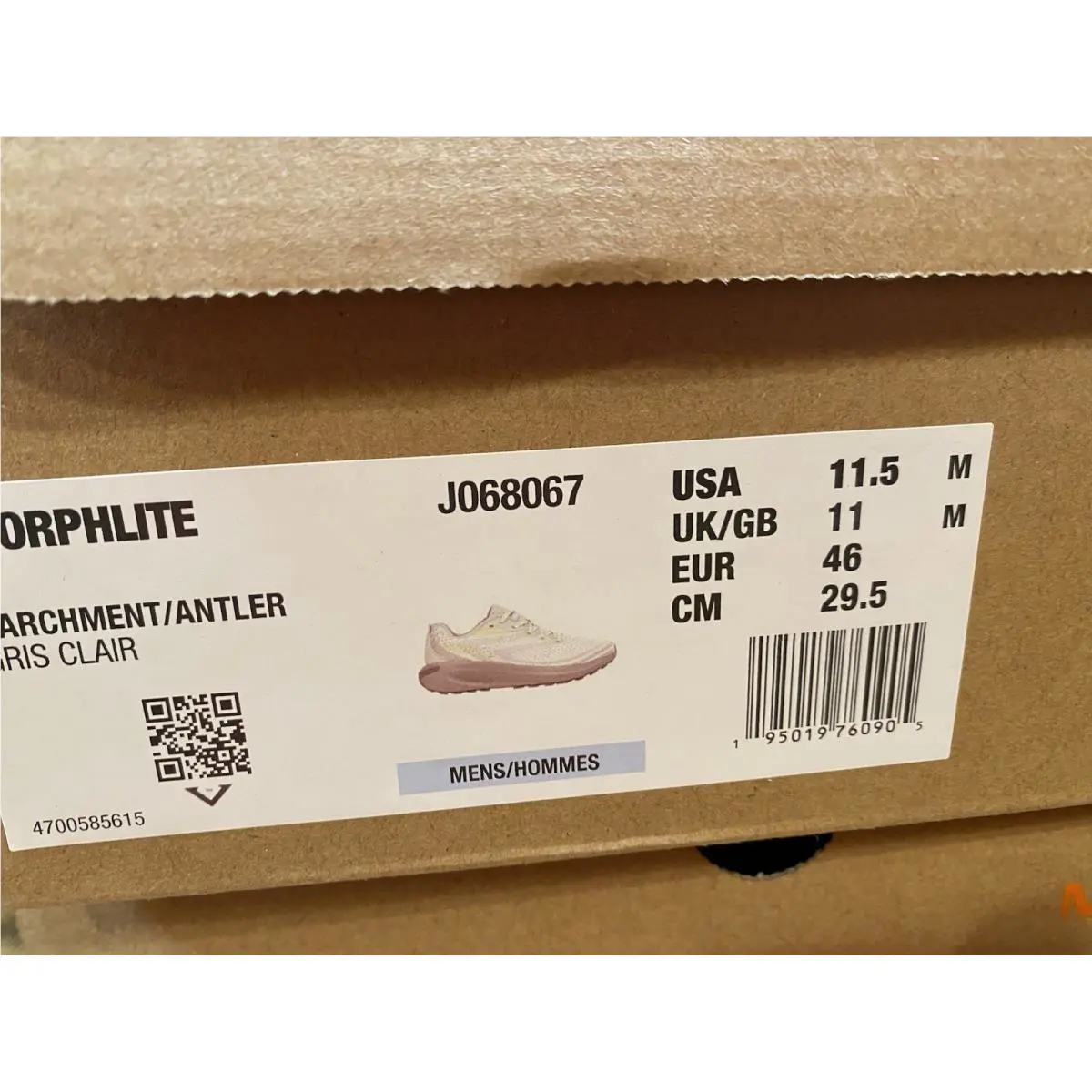 Merrell shoes - Parchment/Antler 3