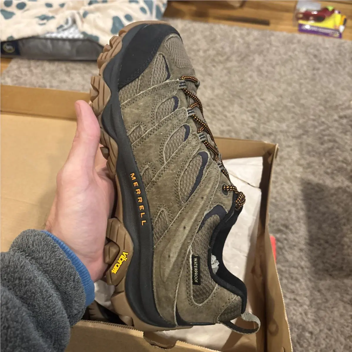 Merrell shoes - Merrell Moab 3 - Moab - Olive/Gum 0