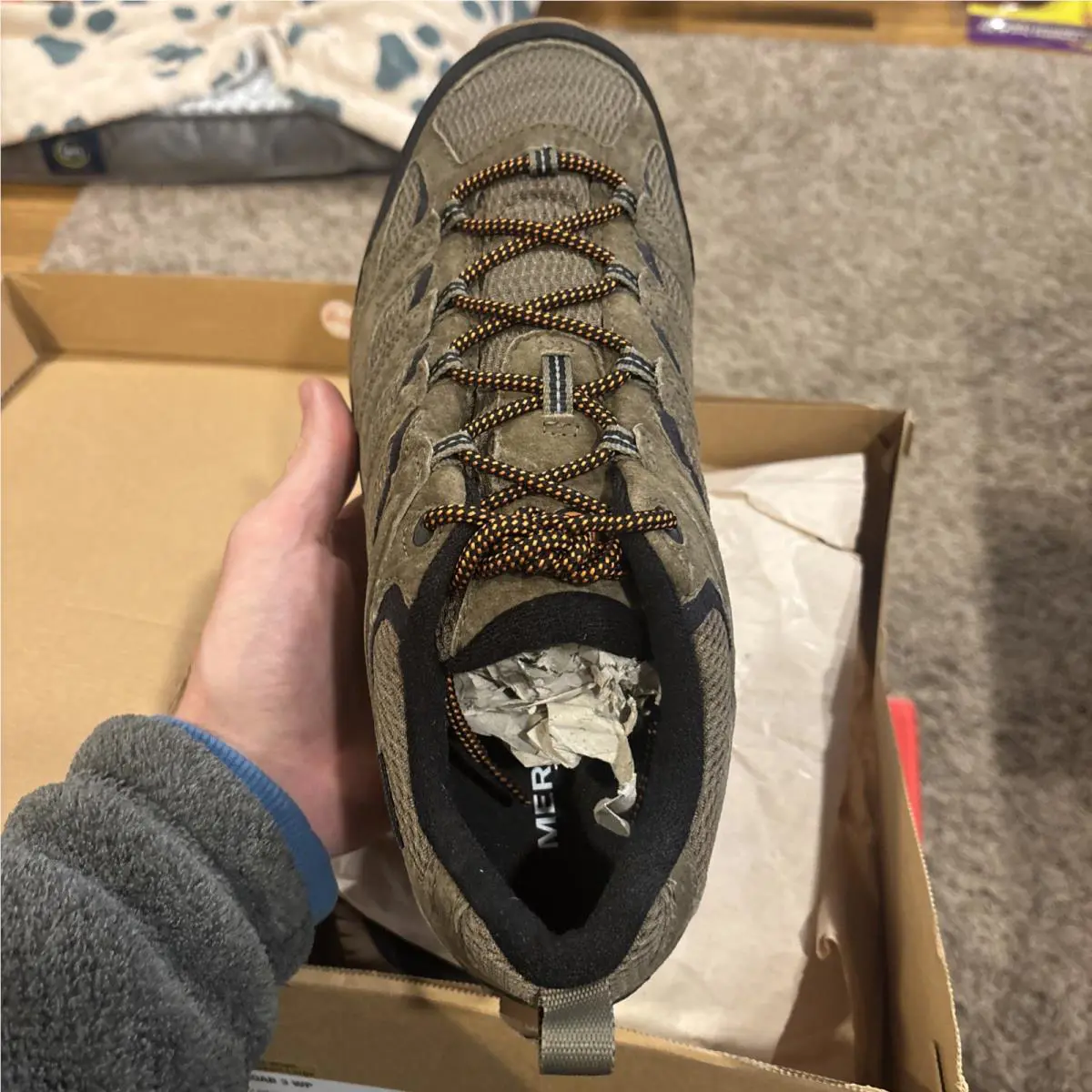 Merrell shoes - Merrell Moab 3 - Moab - Olive/Gum 1