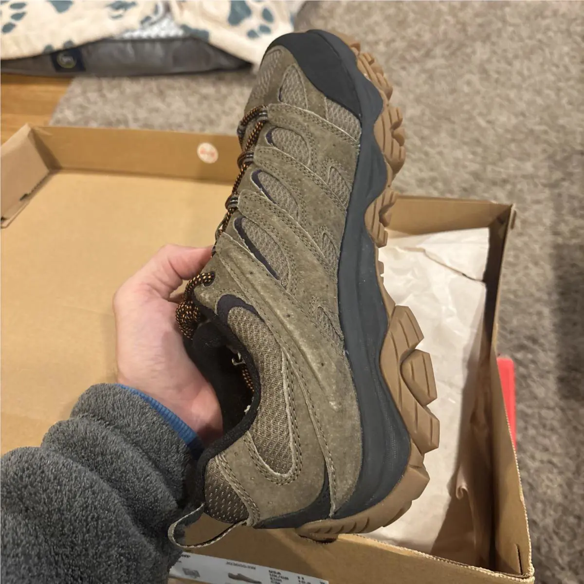 Merrell shoes - Merrell Moab 3 - Moab - Olive/Gum 2