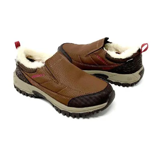 Merrell shoes - MERRELL Endersy Thermo Moc WTPF - J317924C - Dark Earth/red (UPC: 646881502235) 0