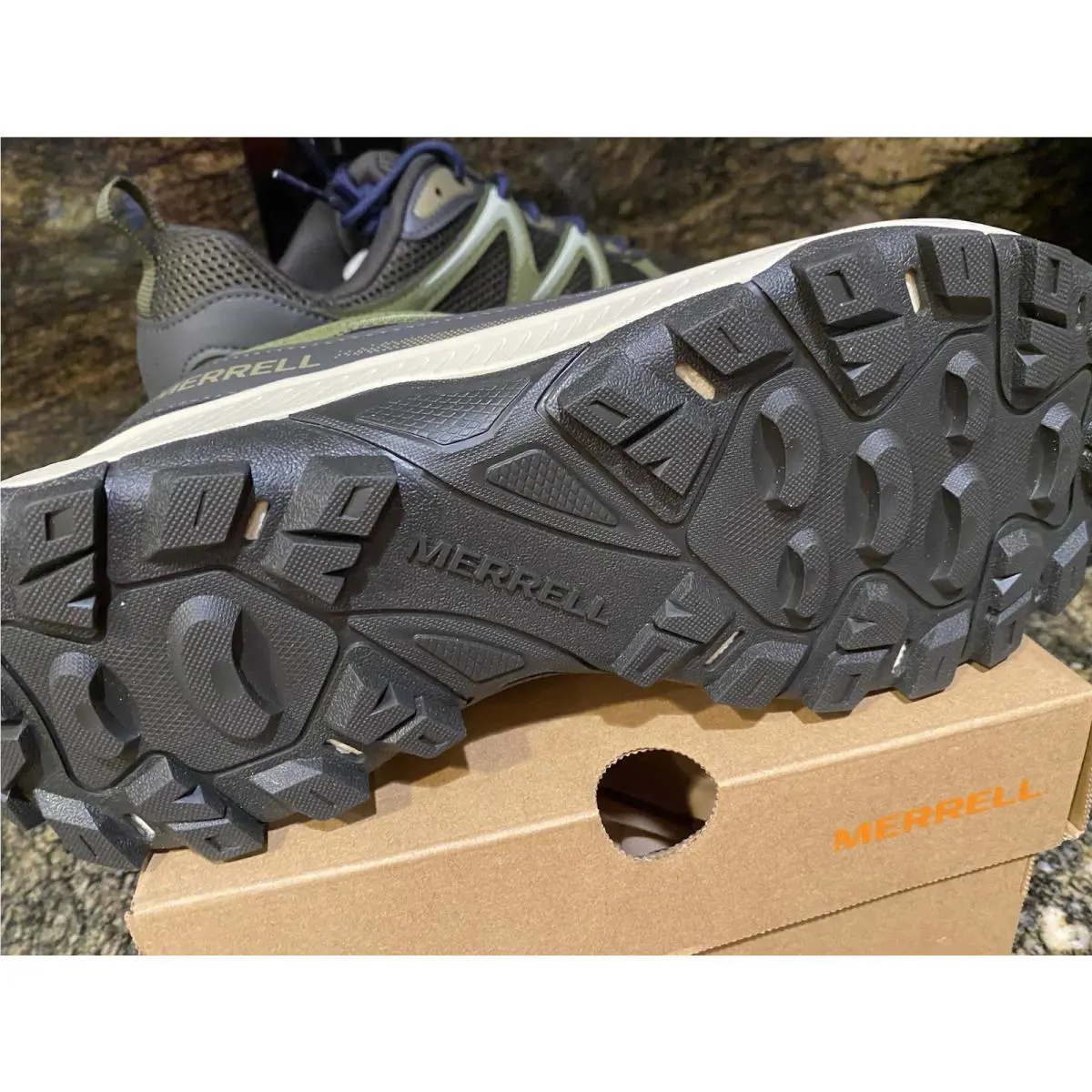 Merrell shoes - Merrelll Tempo EXP - Tempo EXP - Olive 2