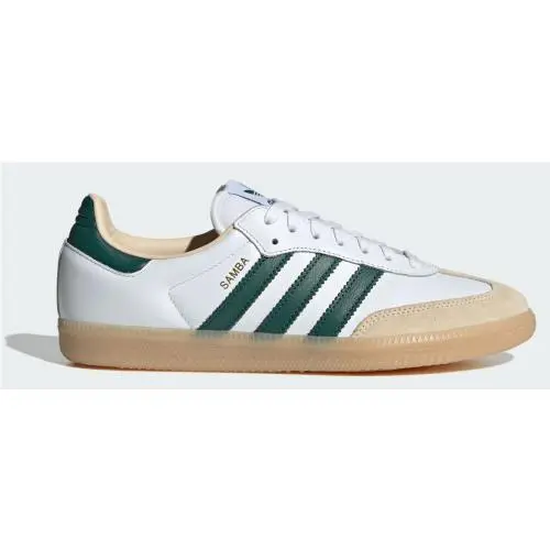 Adidas shoes - Cloud White/Collegiate Green/Gum 6