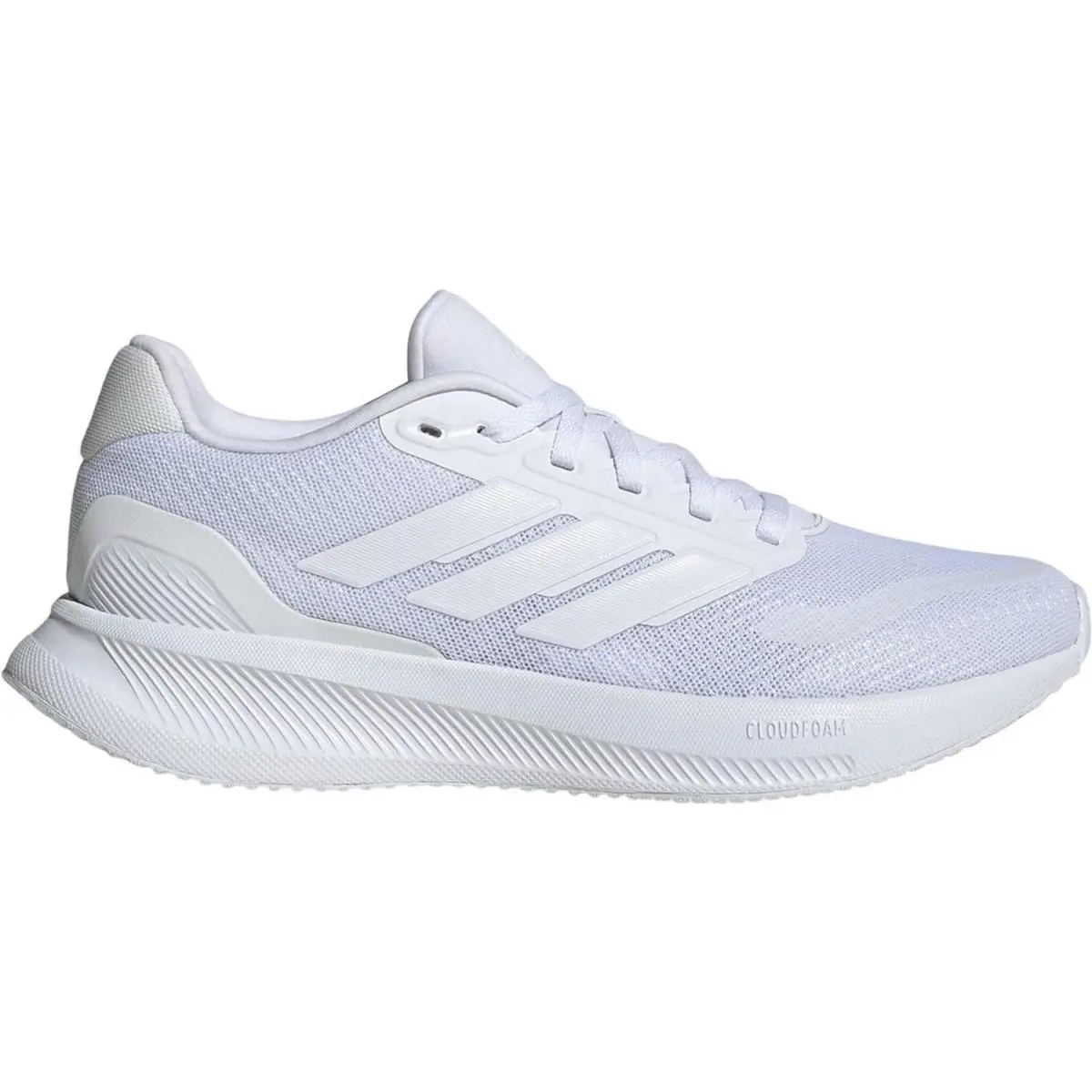 Adidas Womens Runfalcon 5 Low Top Sneakers - Ftwwht / Ftwwht / Ftwwht - White/White/White
