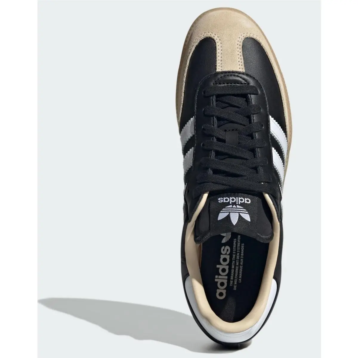 Adidas shoes - Core Black/Cloud White/Gum 9