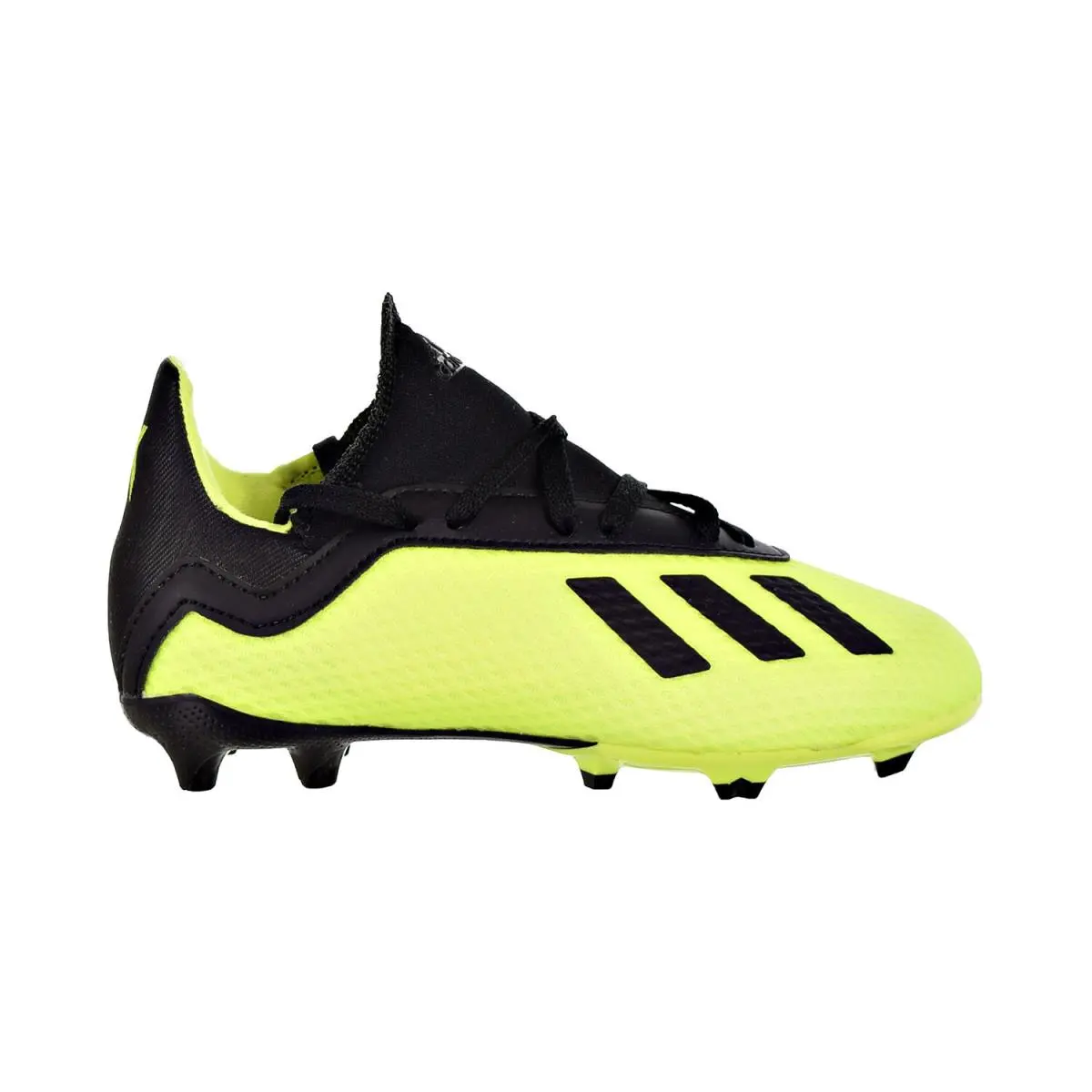 Adidas X 18.3 Firm Ground Kids Shoes Solar Yellow-core Black DB2418