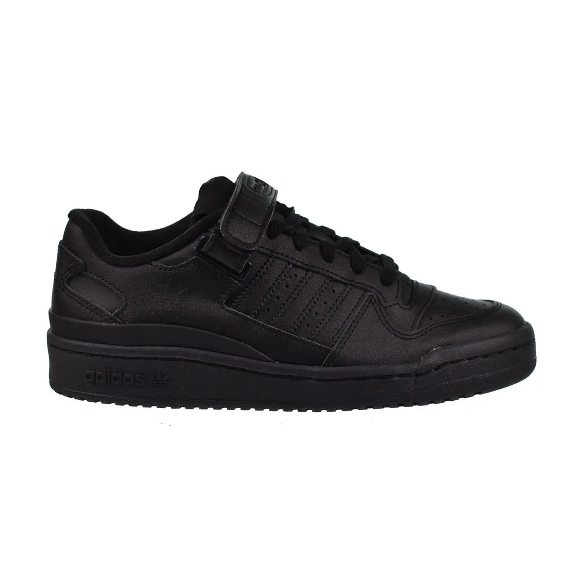 Adidas Tennis Forum Low J Big Kids` Shoes Core Black IF2650 - Core Black