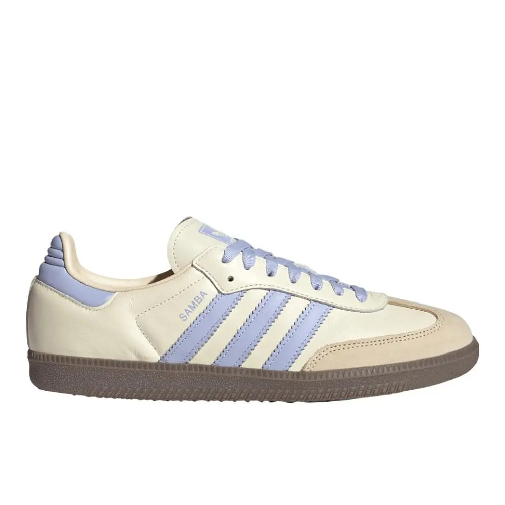 Adidas shoes - adidas Samba Og Lace Up - JI2678 - Off White, Purple 7