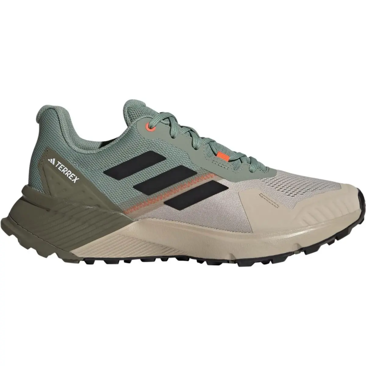 Adidas Mens Terrex Soulong Sleevetride Low Top Sneakers - Silgrn / Cblack /