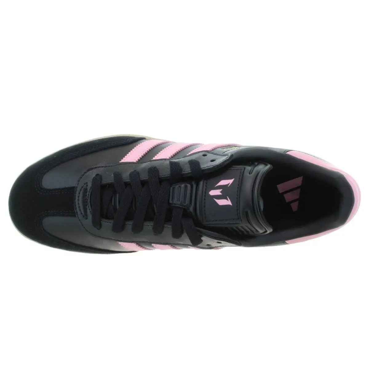 Adidas shoes - Adidas Samba Messi - Samba Messi - JP7845 - Core Black, Gold Metallic, Gum, Pink 21