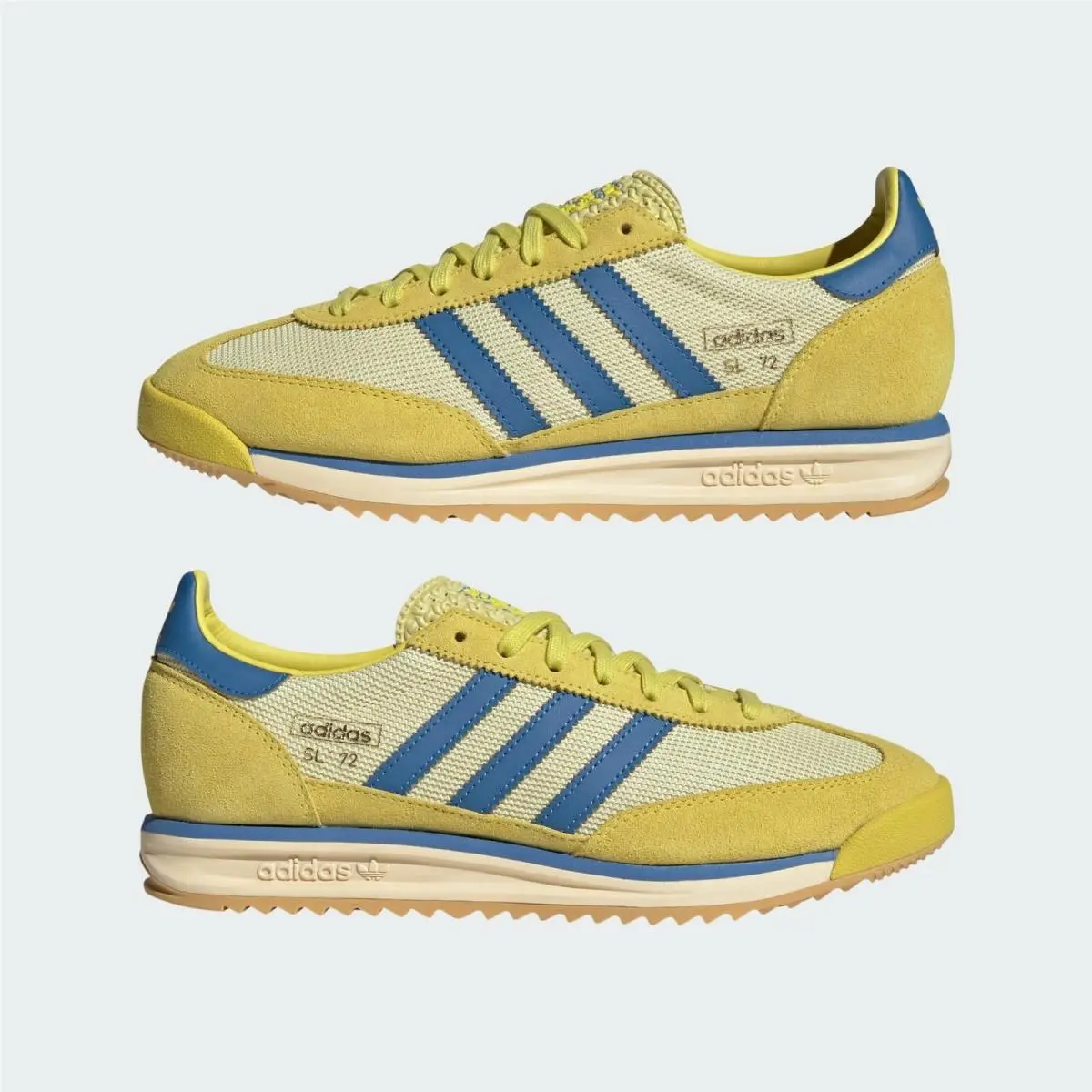 Adidas shoes - Pure Sulfur/Focus Blue/Powder Yellow 2