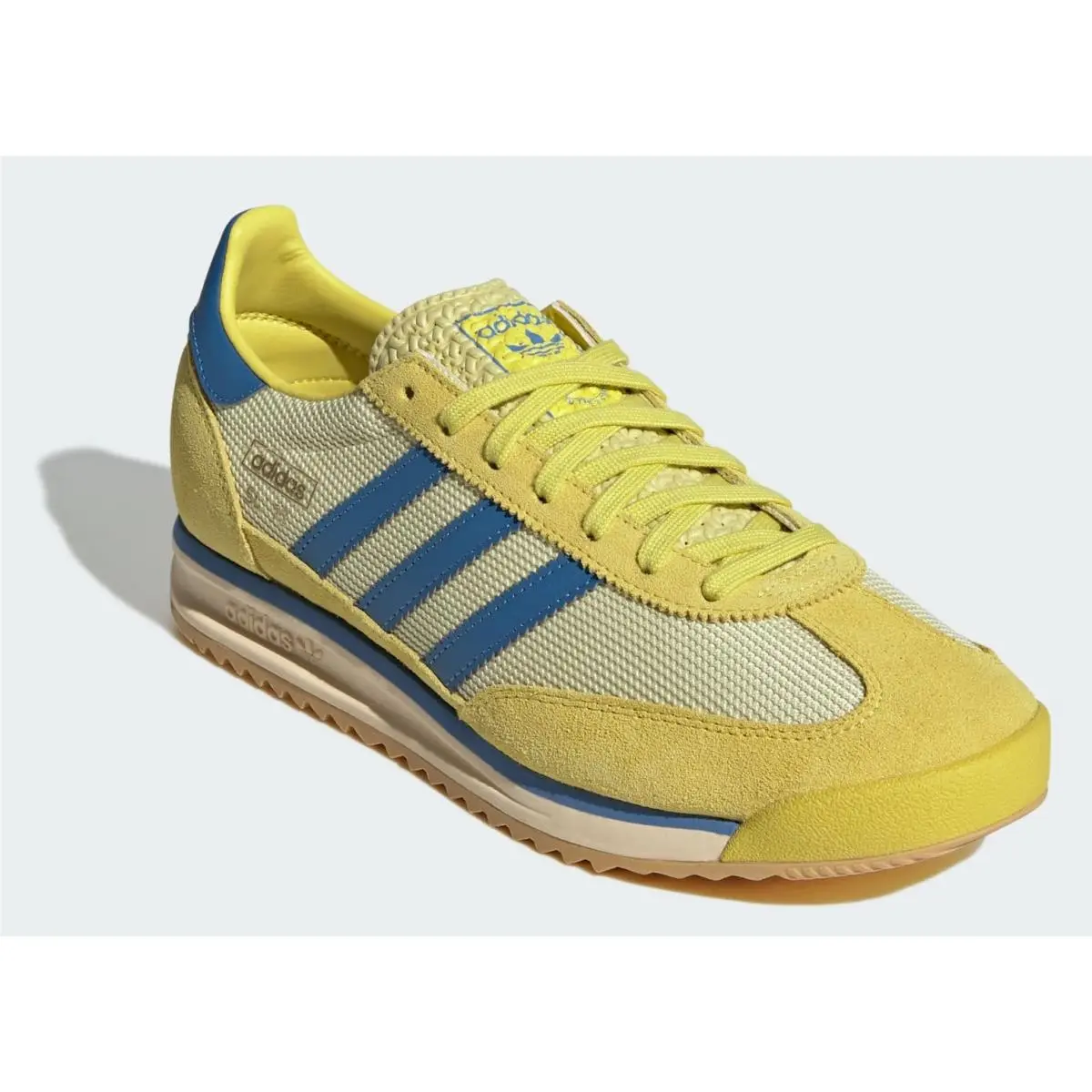 Adidas shoes - Pure Sulfur/Focus Blue/Powder Yellow 7
